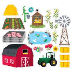 Creative Teaching Press® Farm Friends Farm Fun 21-Piece Bulletin Board Set