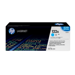 HP 122A Cyan Toner Cartridge, Q3961A