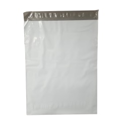Suburban Industrial Packaging Specimen Bags, 15" x 11", White, Pack Of 100