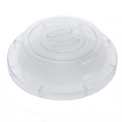 American Metalcraft Universal Round Plate Covers, 11-1/2", Clear, Pack Of 24 Covers