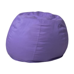 Flash Furniture Small Bean Bag Chair For Kids And Teens, Purple