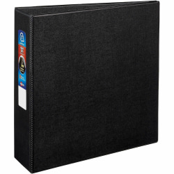 Avery® Heavy-Duty 3-Ring Binder With Locking One-Touch EZD™ Rings, 3" D-Rings, Black
