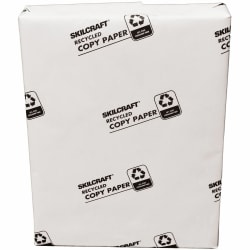 Skilcraft® Convenience Pack Copy Paper, Letter, 8 1/2" X 11", 20 Lb Basis Weight, White, 500 Sheets Per Ream, 3 / Box, 7111299