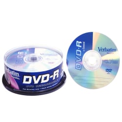 Verbatim DataLifePlus - 25 x DVD-R (G) - 4.7 GB 4x - spindle