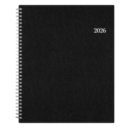 2026 Blue Sky Weekly/Monthly Planner, 8-1/2" x 11", Passages/Solid Black, January To December, 152939