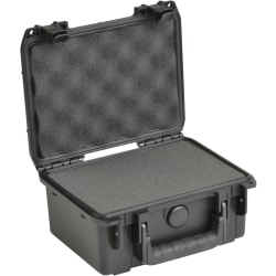 SKB iSeries Small Protective Case With Foam, 8-1/2" x 6" x 6-1/4", Black