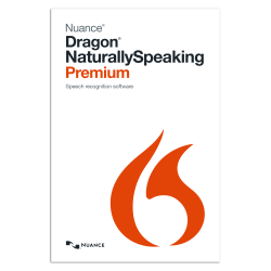Nuance® Dragon® NaturallySpeaking 13 Premium, For PC, Disc