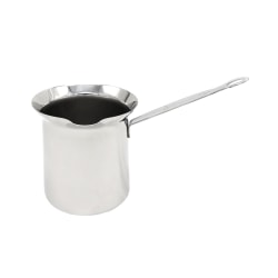 Korkmaz Classic Stainless Steel Turkish Coffee Pot, 8 Oz, Silver