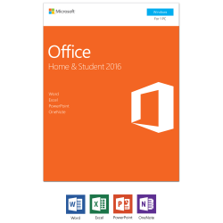 Office Home & Student 2016, 1 PC, Product Key