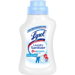 Lysol Linen Laundry Sanitizer - 41 fl oz (1.3 quart) - Linen Scent - Fragrance-free, Dye-free, Chlorine-free - Multi - 1 Each