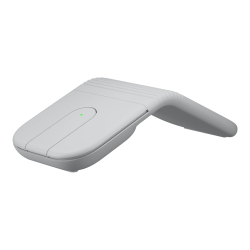 Logitech Mobi Fold - Mouse - ultra-portable, travel - optical - 4 buttons - wireless - Bluetooth - off-white