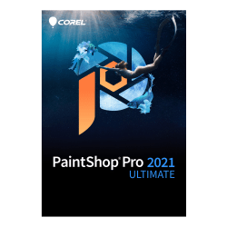 Corel® PaintShop™ Pro 2021 Ultimate, For Windows®, Disc/Product Key