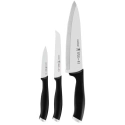 Henckels Silvercap 3-Piece Starter Knife Set, Black