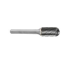 SGSPro Double Cut Burr Drill Bits, 2-1/2", Silver, Pack Of 4 Bits