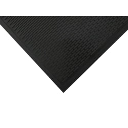 M + A Matting SuperScrape Floor Mat, 45" x 68", Black
