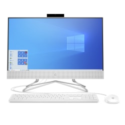 HP 24-df0076 All-In-One PC, 23.8" Touchscreen, AMD Ryzen™ 5, 8GB, 1TB Hard Drive, Windows® 10 Home