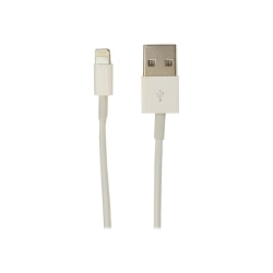 VisionTek - Lightning cable - Lightning male to USB male - 9.8 in - white