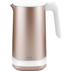 Zwilling Enfinigy 1.5-Liter Stainless Steel Electric Kettle Pro With Cool Touch, Rose Gold