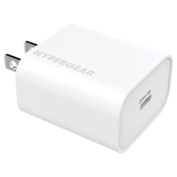 HyperGear Power Delivery USB-C Wall Charger For iPhone® & Android, White, 15389
