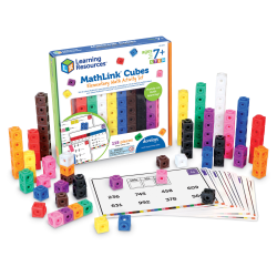 Learning Resources Mathlink Cube Math Activity Set