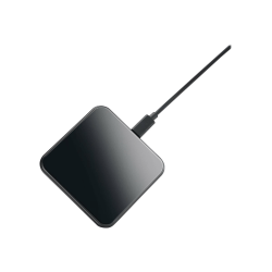 iStore - Wireless charging pad + AC power adapter - 10 Watt - 3 A - black