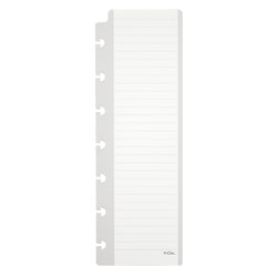 TUL® Discbound Notebook Task Pads, 2" x 7 1/2", 50 Sheets, Pack Of 3
