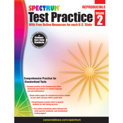 Spectrum Test Practice Workbook, Grade 2