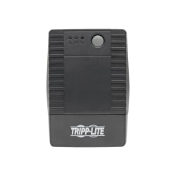 Tripp Lite UPS Desktop 450VA 300W AVR Battery Back Up Compact 120V 4 Outlet - UPS - 5 A - AC 120 V - 240 Watt - 450 VA - 1-phase - output connectors: 4
