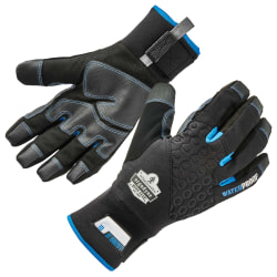 Ergodyne ProFlex 818WP Tena-Grip™ Thermal Waterproof Winter Work Gloves, Medium, Black