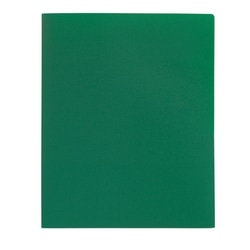 Office Depot® Brand Poly 2-Pocket Portfolio, Green