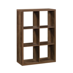 Sauder® Select 44"H 6-Cube Storage Bookcase, Rural Pine