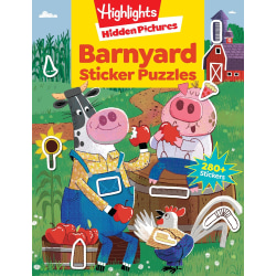 Highlights/Highlights Press Barnyard Sticker Puzzles