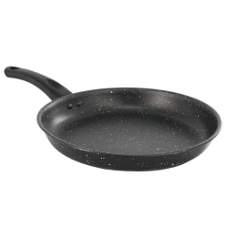 Gibson Home Delhi Carbon Steel Nonstick Frying Pan, 11", Black