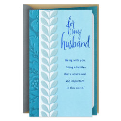 Hallmark Father's Day Card for Husband (You're a True Partner)