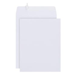 Office Depot® Brand 10" x 13" Catalog Envelopes, Clean Seal, 30% Recycled, White, Box Of 125