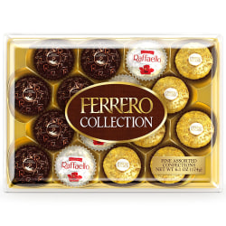 Ferrero Collection 16-Piece Truffles Gift Box, 6.1 Oz
