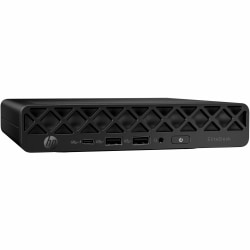 HP EliteDesk 8 G1i Mini PC, Intel Core Ultra 5 235T, vPro Technology, 16 GB, 512 GB PCI Express NVMe SSD, Jack Black, D32N3UTABA