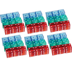 Teacher Created Resources Dice Within Dice, 9 Per Pack, Set Of 6 Packs