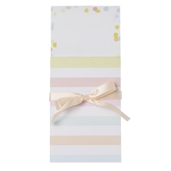 Sincerely A Collection By C.R. Gibson Magnetic List Pads, Pastel Stripe, Set Of 2
