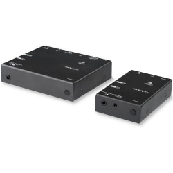 StarTech.com HDMI over IP Extender with Video Compression - HDMI over CAT6 Extender - 1080p - Broadcast your HDMI signal to multiple locations throughout your site using your existing network infrastructure