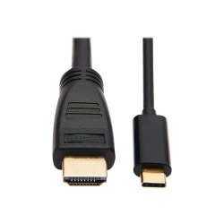 Tripp Lite USB C To HDMI Adapter Cable, 6', Black