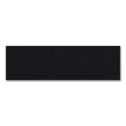 Apache Mills® Absorba Select Entry Mat, Rectangular, 36 x 120, Pepper