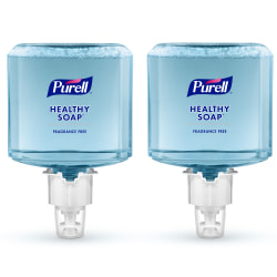 PURELL® Brand Gentle and Free HEALTHY SOAP® Foam ES6 Refill, Fragrance Free, 40.6 Oz, Pack of 2