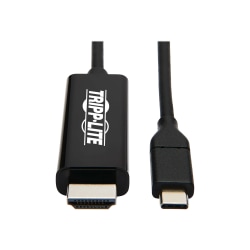 Tripp Lite USB C To HDMI Adapter Cable, 3', Black