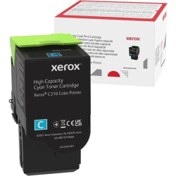 Xerox Original High Yield Laser Toner Cartridge - Single Pack - Cyan - 1 / Pack - 5500 Pages
