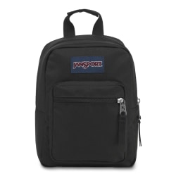 JanSport Big Break Lunch Bag, 9-1/4"H x 8-5/8"W x 3"D, 70% Recycled, Black