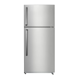 Danby 18.1 Cu. Ft. Apartment Size Top Mount Refrigerator, Silver