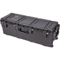 SKB Cases iSeries Large Protective Case With Cubed Foam And Wheels, 40" x 13-1/2" x 12-3/8", Black