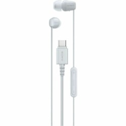 Sony IER-EX15C | USB-C Wired In-Ear Headphones, IEREX15CW