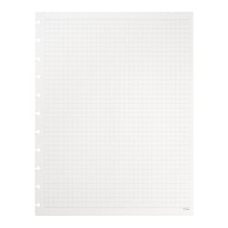 TUL® Discbound Refill Pages, Letter Size, Graph Ruled, 300 Sheets, White